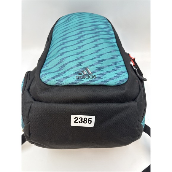 BACKPACK Adidas Ultraride Unisex Blue Stripe Adjustable Padded Shoulder Straps - Picture 8 of 8